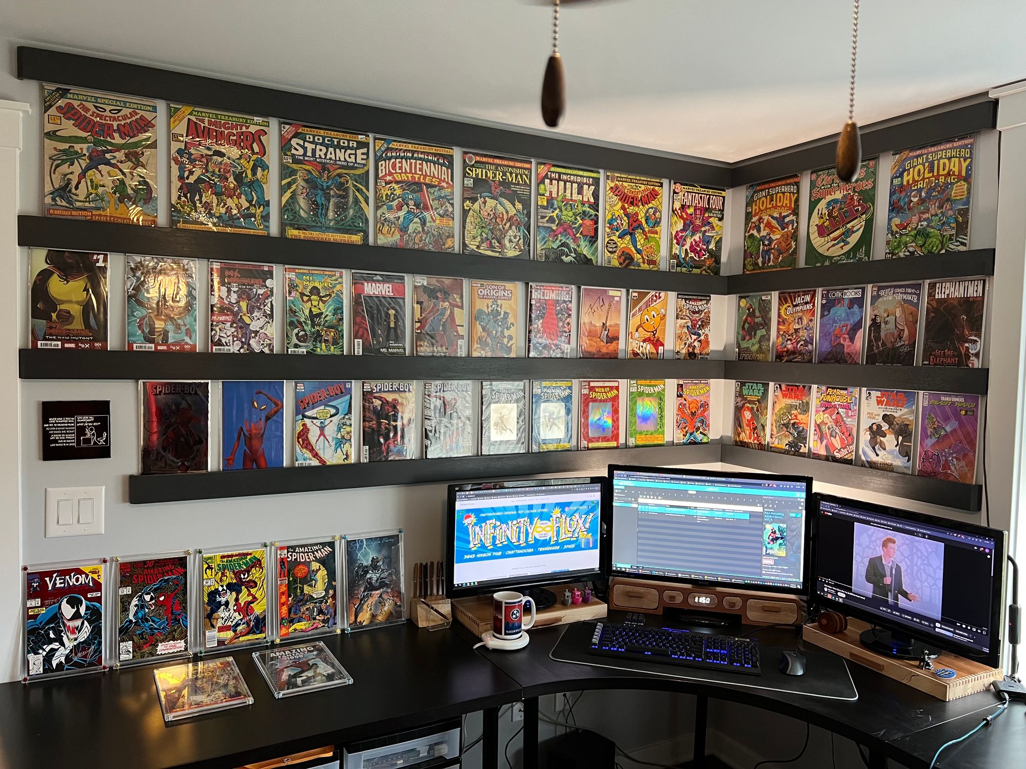 Comic Wall Display